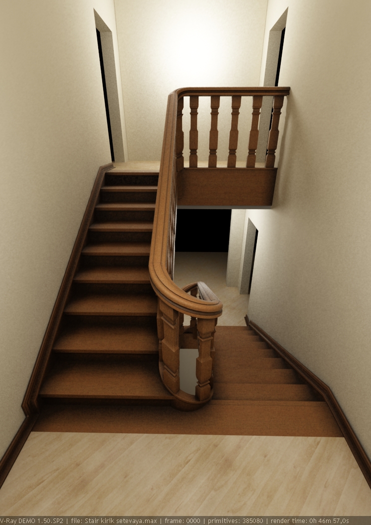 дубовая лестница